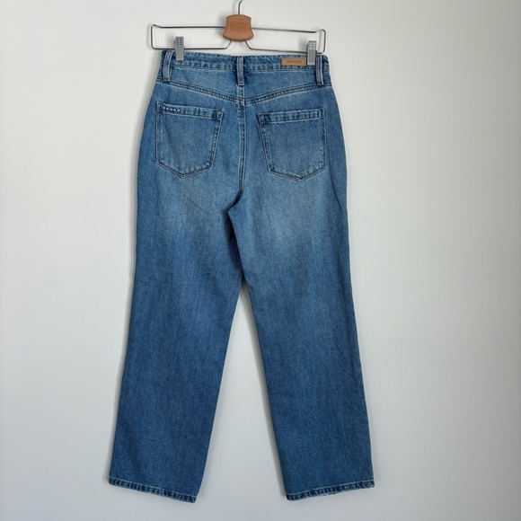 BlankNYC Baxter Ribcage Straight Leg Distressed Jeans 25 - Picture 8 of 14